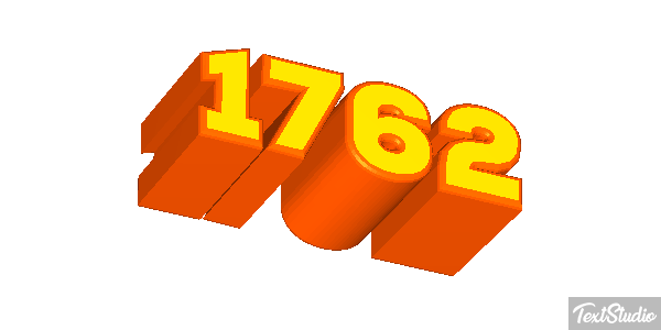 1762 Text effect
