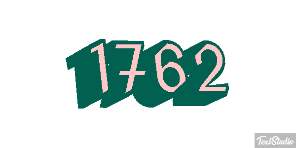 1762 Text effect