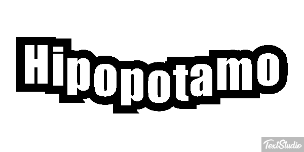 Hipopótamo Effetto testo