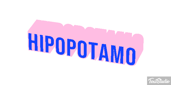 Hipopótamo Effetto testo