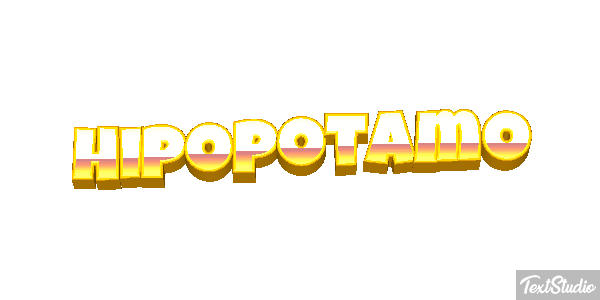 Hipopótamo Effetto testo
