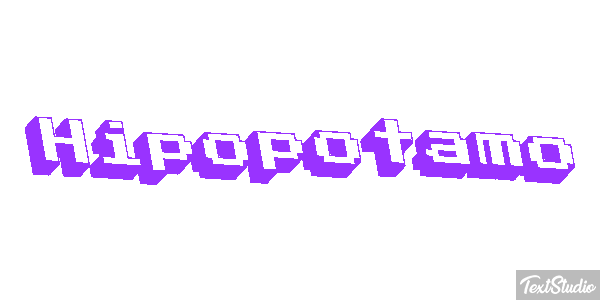 Hipopótamo Effetto testo