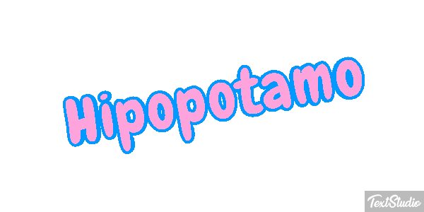 Hipopótamo Effetto testo
