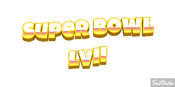 Super Bowl LVII Texteffekt