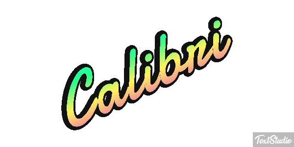 Calibri Efeito do texto