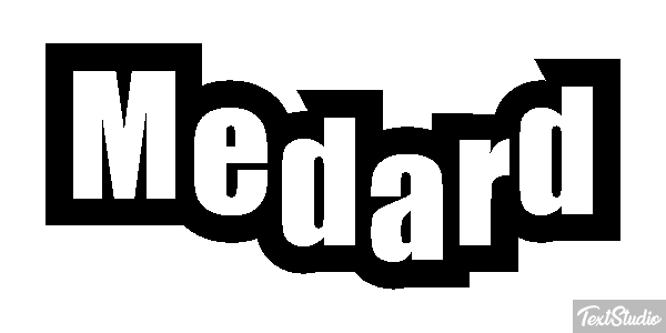 Medard テキスト効果
