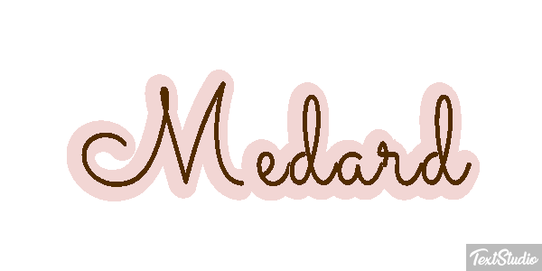 Medard テキスト効果