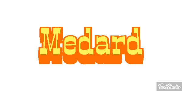 Medard テキスト効果