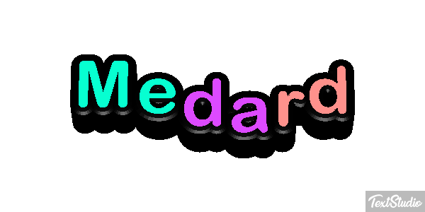 Medard テキスト効果