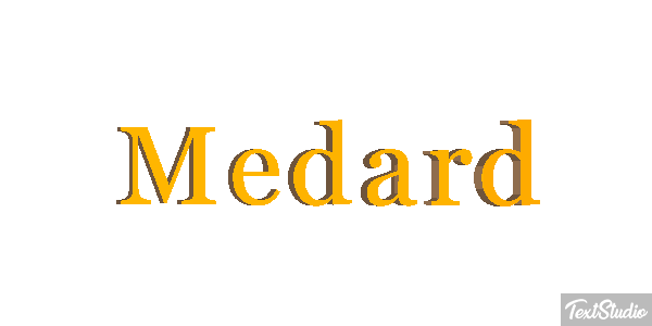 Medard テキスト効果