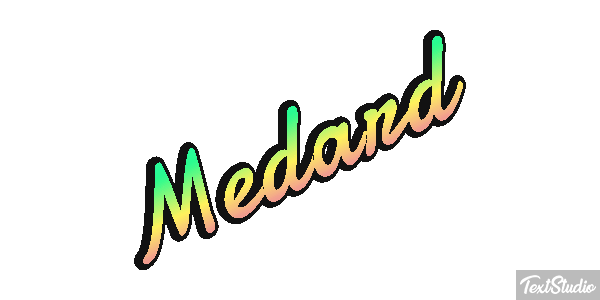 Medard テキスト効果