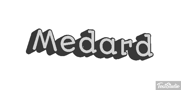 Medard テキスト効果