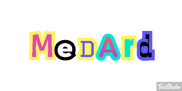 Medard テキスト効果