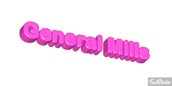 General Mills テキスト効果