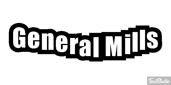 General Mills テキスト効果