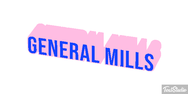 General Mills テキスト効果