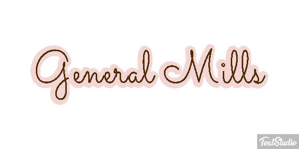 General Mills テキスト効果