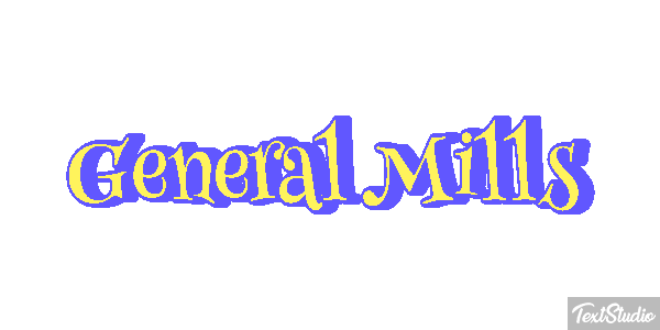 General Mills テキスト効果