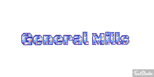 General Mills テキスト効果