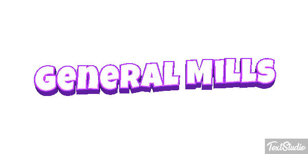 General Mills テキスト効果