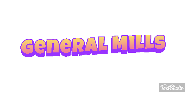 General Mills テキスト効果