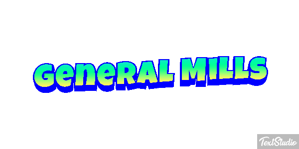 General Mills テキスト効果