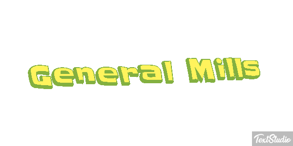 General Mills テキスト効果