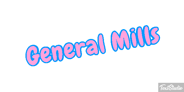 General Mills テキスト効果