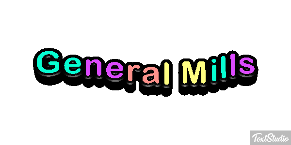 General Mills テキスト効果