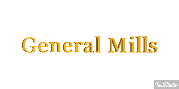 General Mills テキスト効果