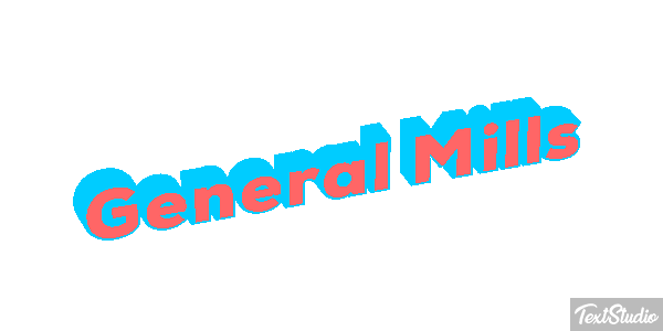 General Mills テキスト効果