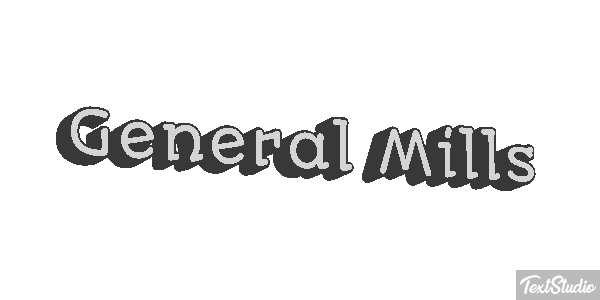 General Mills テキスト効果
