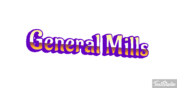 General Mills テキスト効果