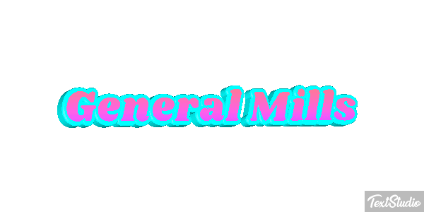 General Mills テキスト効果