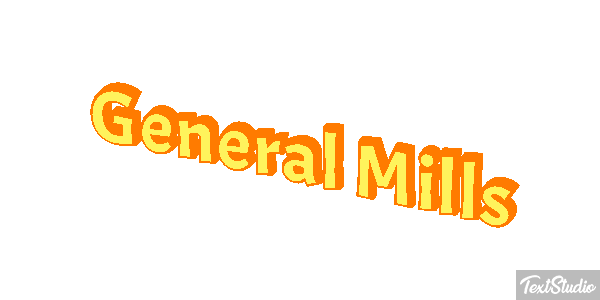 General Mills テキスト効果