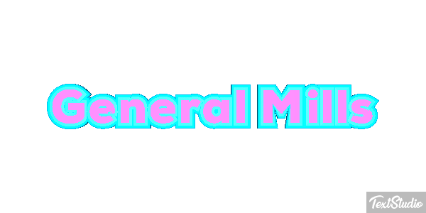 General Mills テキスト効果