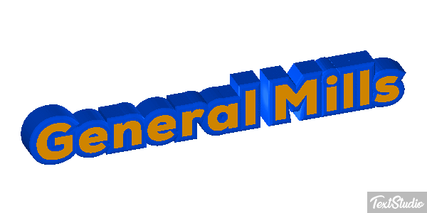 General Mills テキスト効果