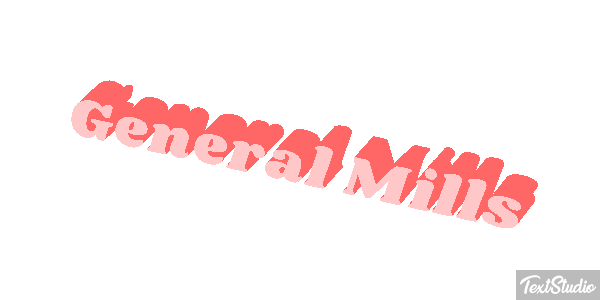General Mills テキスト効果