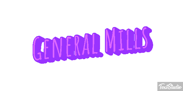 General Mills テキスト効果