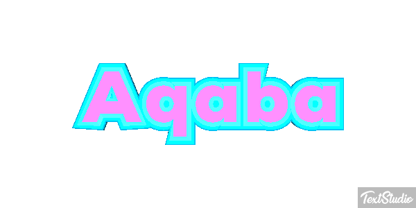 Aqaba Effetto testo