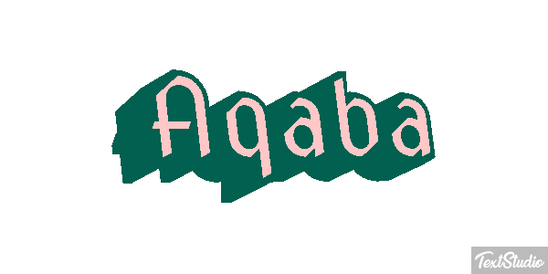 Aqaba Effetto testo