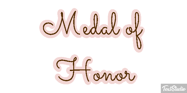 Medal of Honor Effetto testo