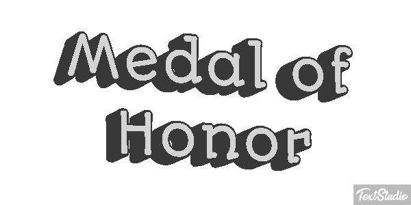 Medal of Honor Effetto testo