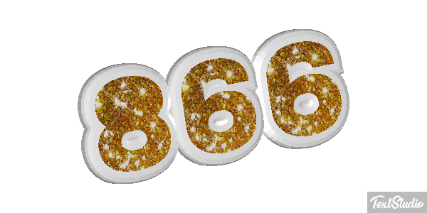 866 Tekst effect