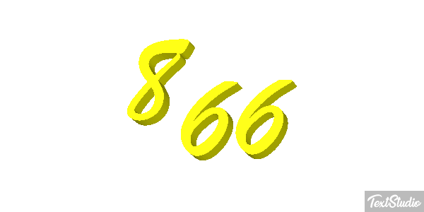 866 Tekst effect