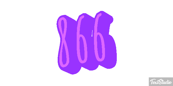 866 Tekst effect