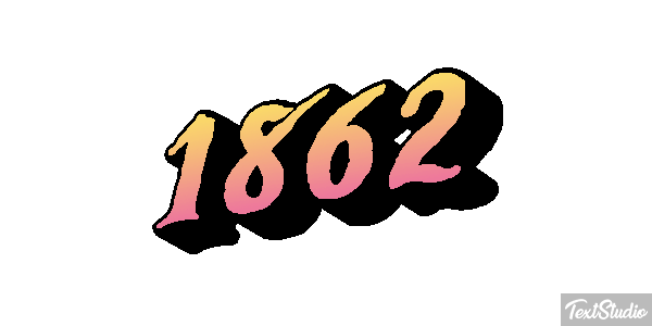 1862 テキスト効果