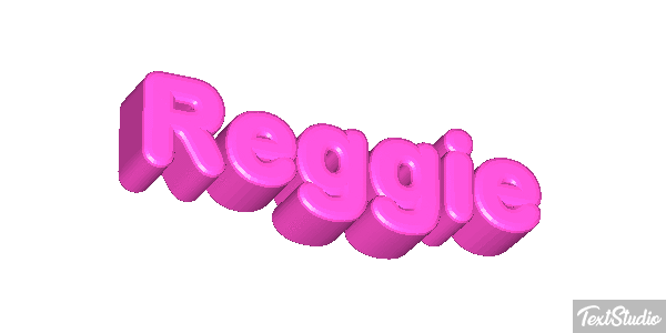 Reggie Efecto de texto