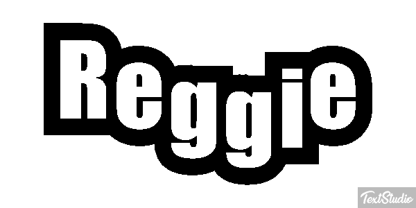 Reggie Efecto de texto