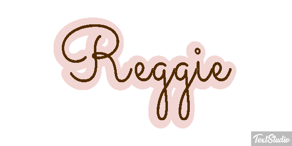 Reggie Efecto de texto